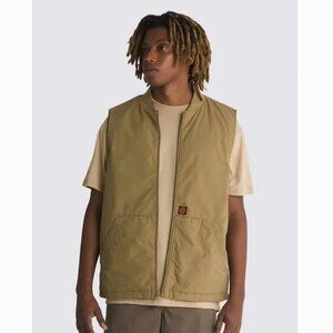 Vans x Spitfire Wheels Vest Ripstop Packable Poly-Fill Gothic Olive Orange Large